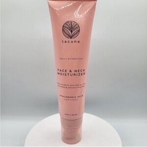 Lacuna Pink Face & Neck Moisturizer, full size NWOB